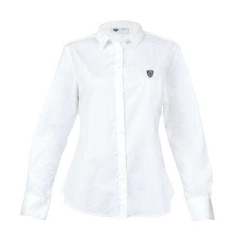 WHITE ORGANIC COTTON SHIRT WOMAN