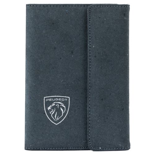 RECYCLED LEATHER PEN AND POUCH KIT