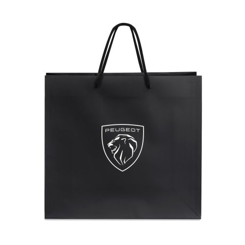 SET OF 25 PAPER BAGS PEUGEOT 12,6X5,12X12,6 INCH