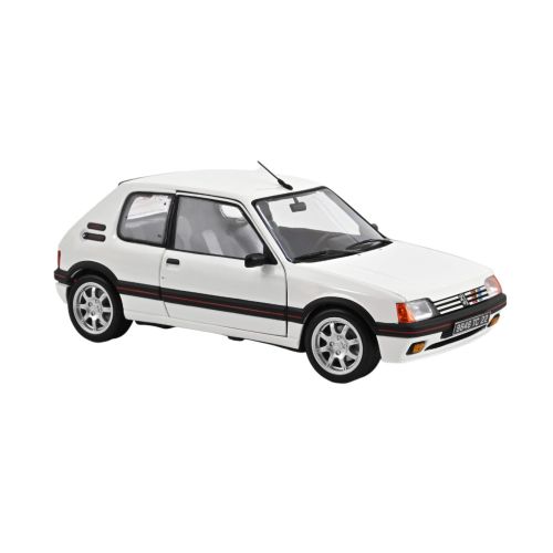 PEUGEOT MINIATURE 205 GTI 1.9 1989 1:18 WHITE MEIJE
