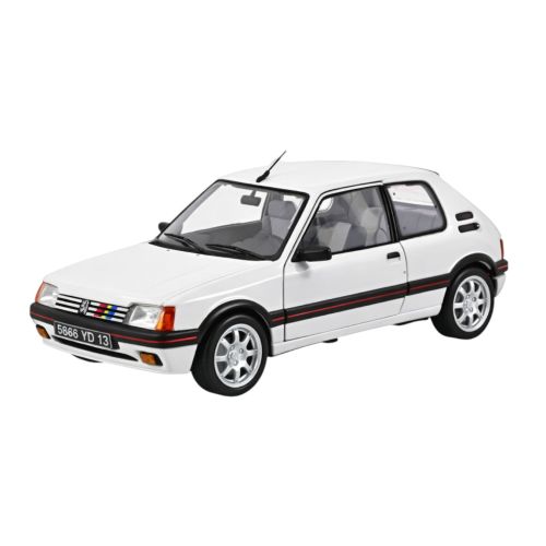 PEUGEOT MINIATURE 205 GTI 1.9 1989 1:18 WHITE MEIJE
