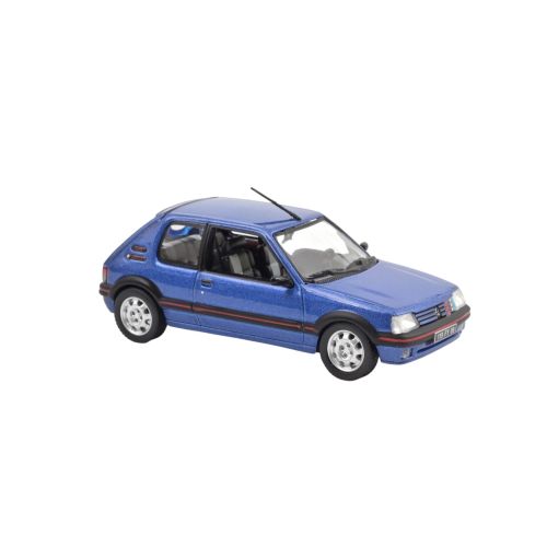 PEUGEOT 205 GTI 1992 1/43 BLUE MIAMI MINIATURE