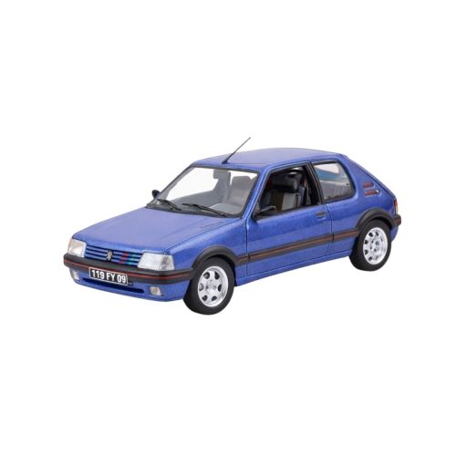PEUGEOT 205 GTI 1992 1/43 BLUE MIAMI MINIATURE