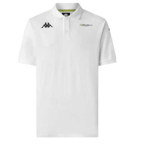 WHITE POLO SHIRT LIFESTYLE PEUGEOT SPORT X KAPPA