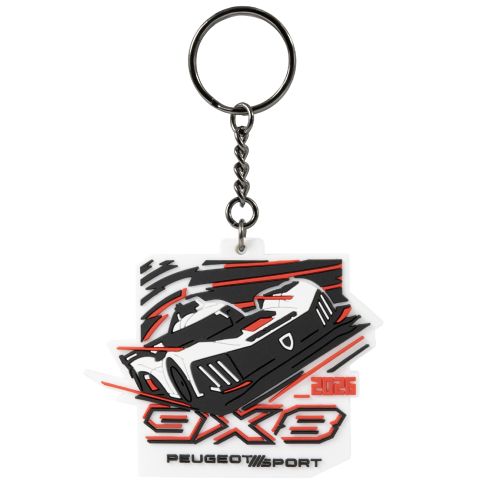 PEUGEOT 9X8 KEYRING