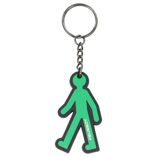 PEUGEOT CROSSWALK GREEN KEYRING