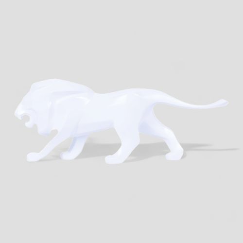 LION SCULPTURE WHITE