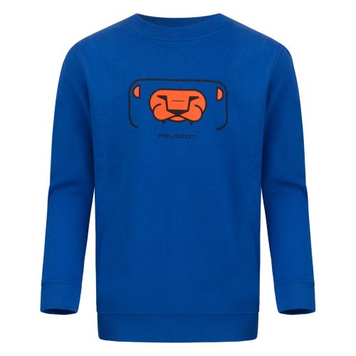 PEUGEOT HYPERSQUARE BLUE CHILDREN'S SWEATSHIRT