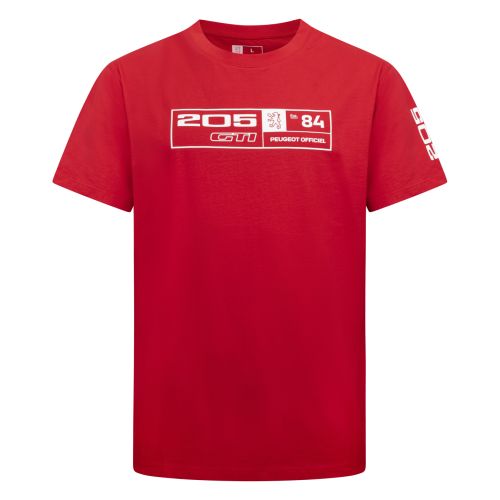 PEUGEOT 205 GTI RED T-SHIRT MAN