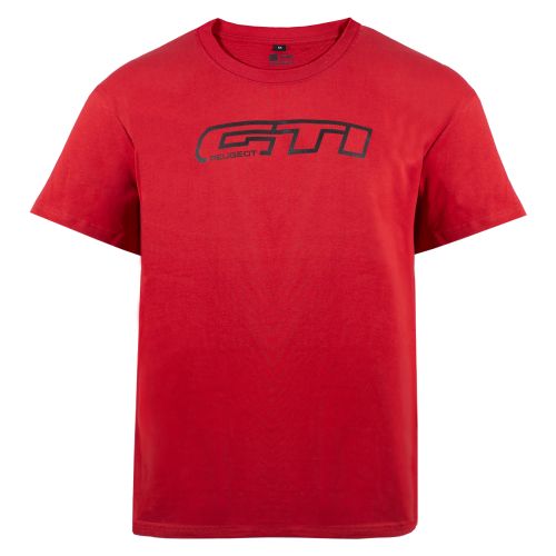 PEUGEOT E-208 GTI RED T-SHIRT