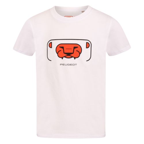 PEUGEOT HYPERSQUARE CHILDREN'S WHITE T-SHIRT