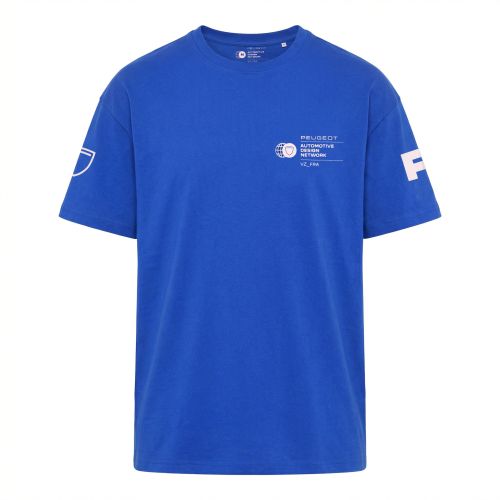 PEUGEOT POLYGON BLUE T-SHIRT